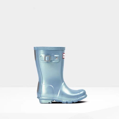 Hunter Original Nebula Rain Boots For Kids - NZ Q0879